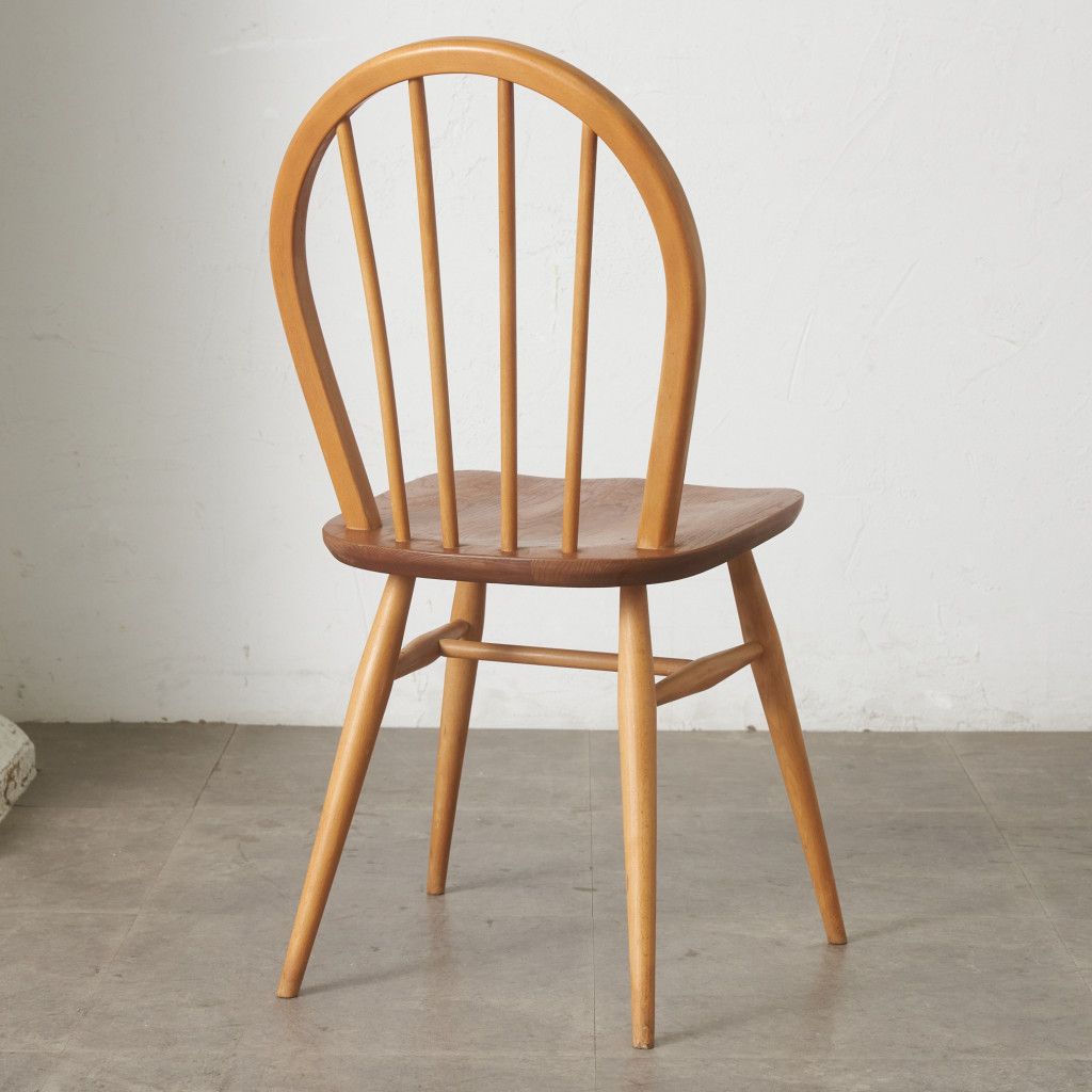 ercol フープバックチェア 4本 スポーク アーコール ダイニングチェア