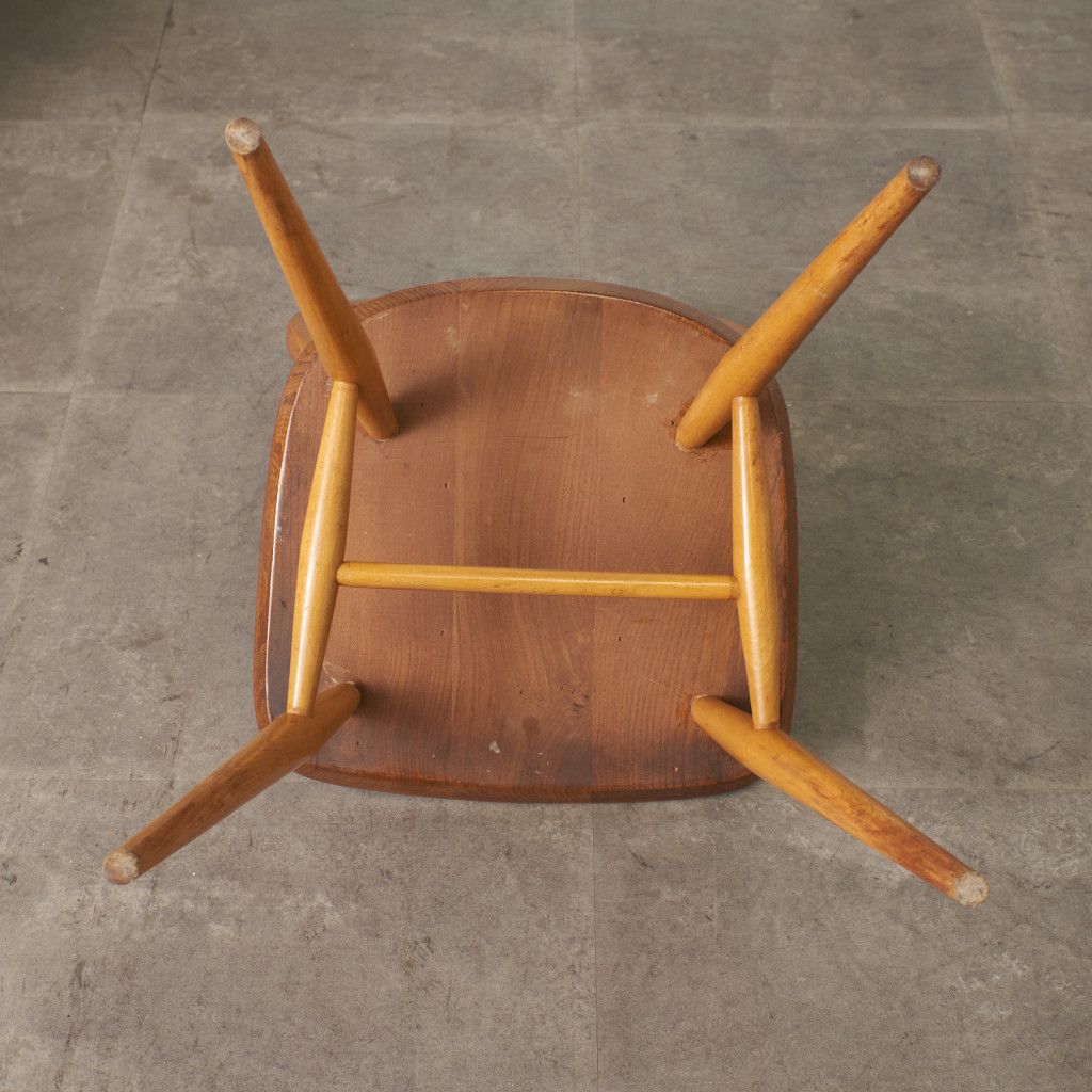 UKVintage｜アーコール / ERCOL｜フープバックチェア｜4本スポーク アーコール ERCOL 4本 スポーク フープバックチェア ブルーラベル