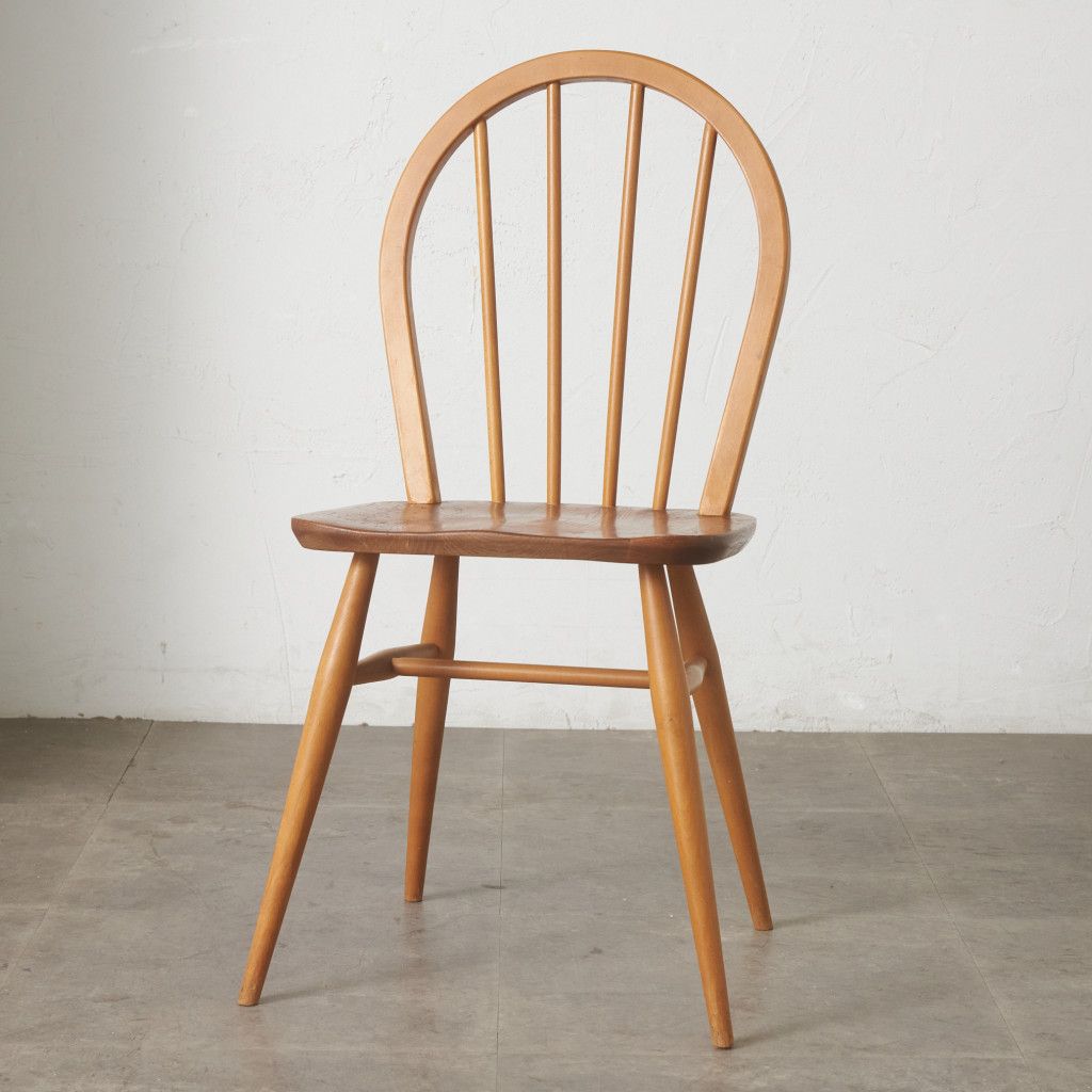 ercol フープバックチェア 4本 スポーク アーコール ダイニングチェア