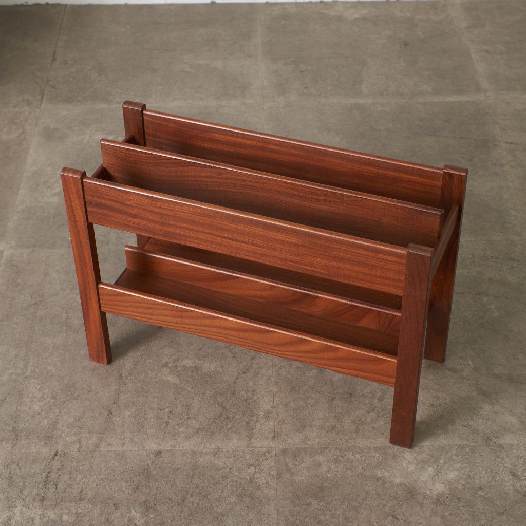 英国 FYNE LADYE ヴィンテージ マガジンラック 雑誌入れ マガジン