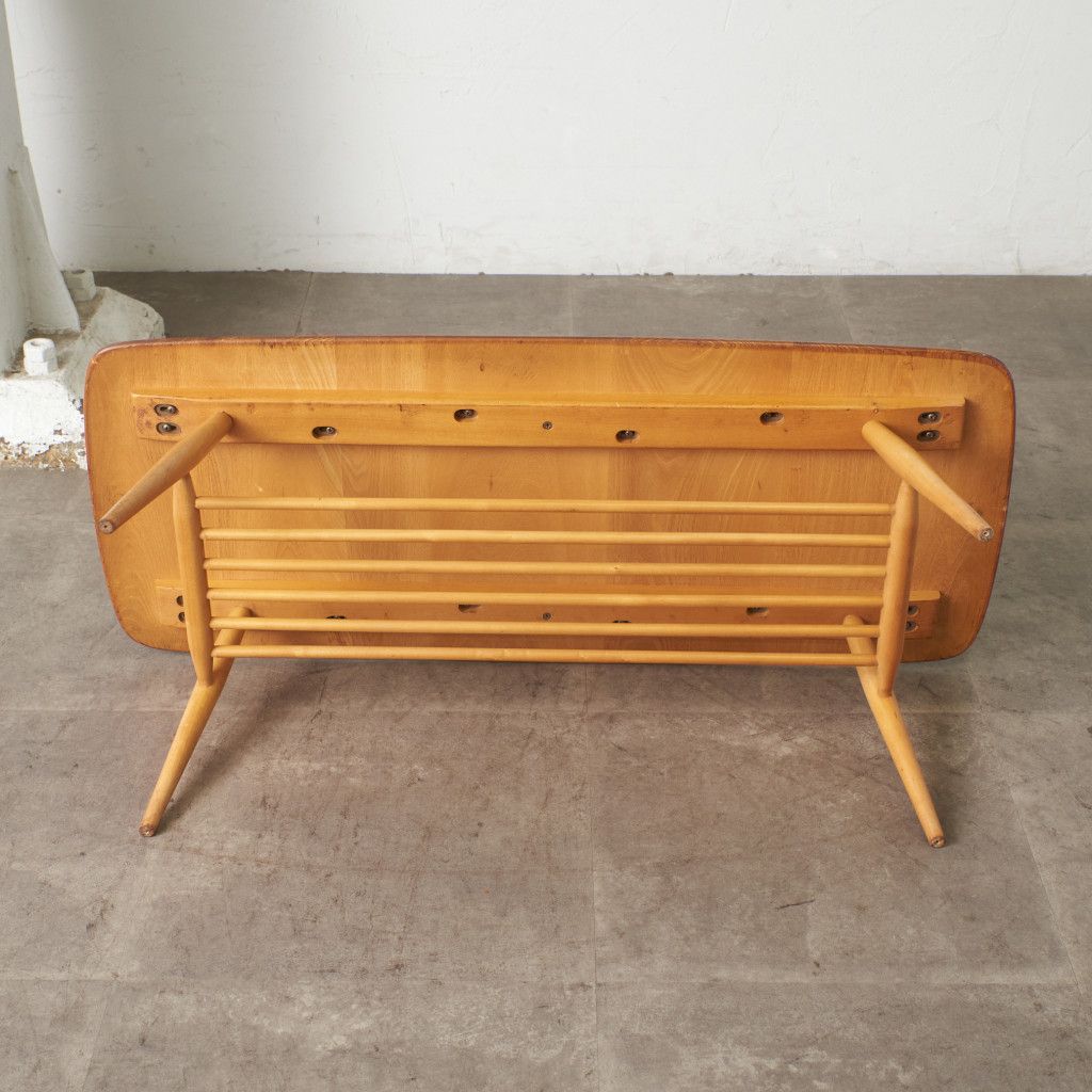 ercol ヴィンテージ コーヒーテーブル 英国 アーコール エルム 無垢材