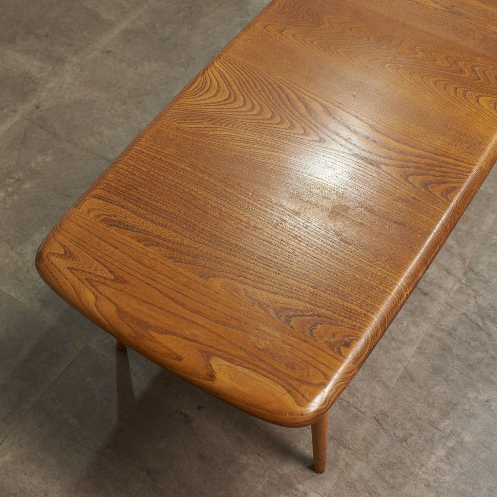 ercol ヴィンテージ コーヒーテーブル 英国 アーコール エルム 無垢材