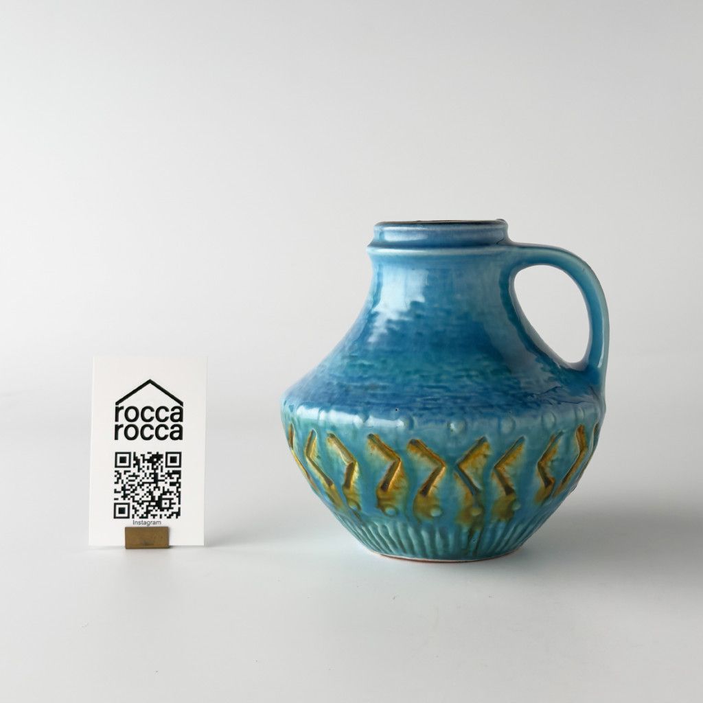 西ドイツ German Art Pottery ヴィンテージ フラワーベース Carstens