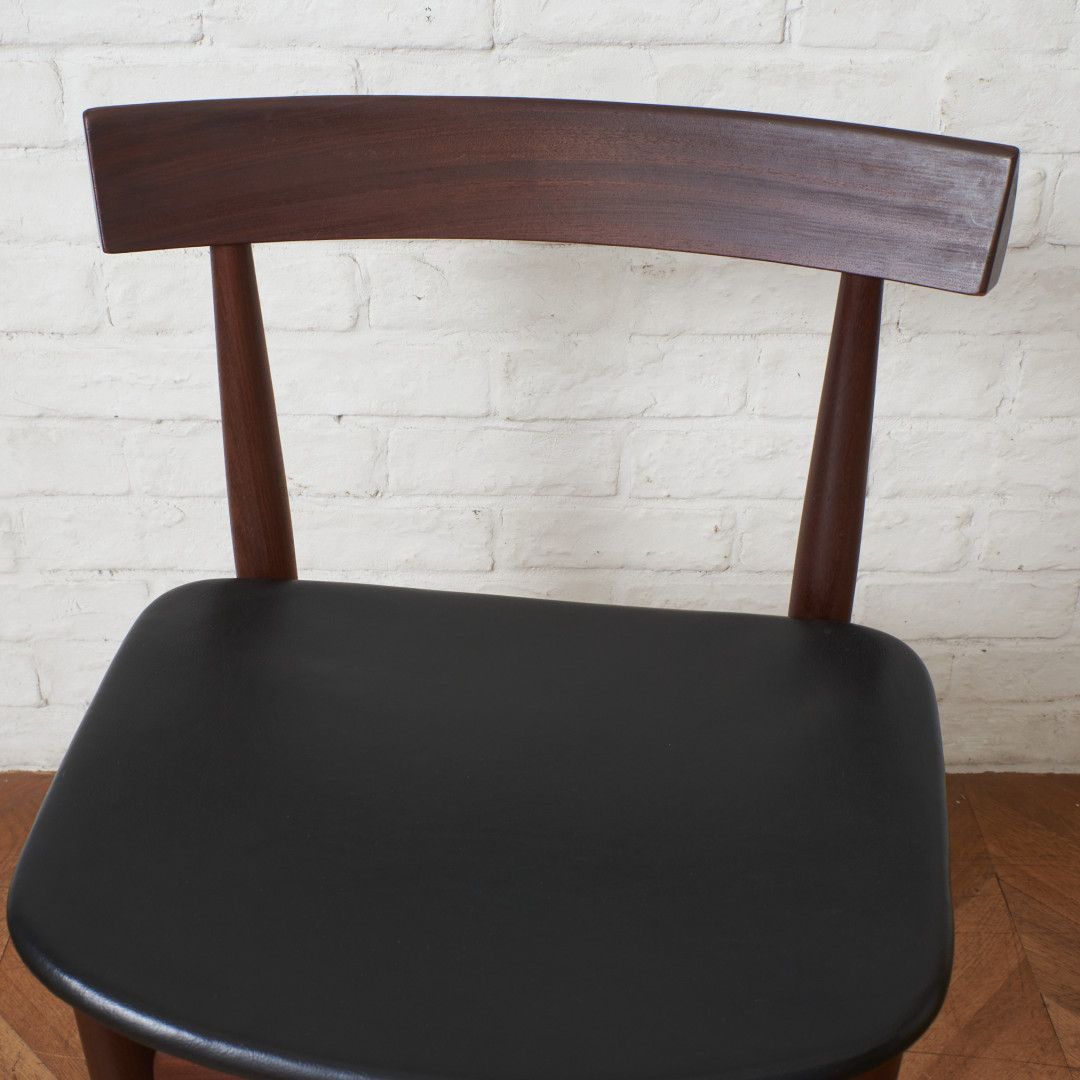 デンマーク Frem Rojle ダイニングチェア チーク Hans Olsen 北欧