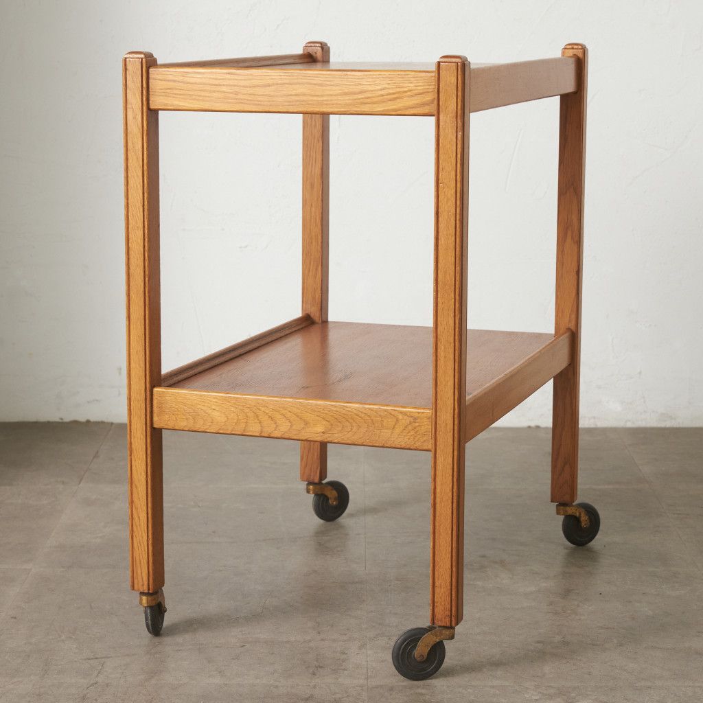 英国 ヴィンテージ トロリー キャスター ワゴン 北欧 スタイル