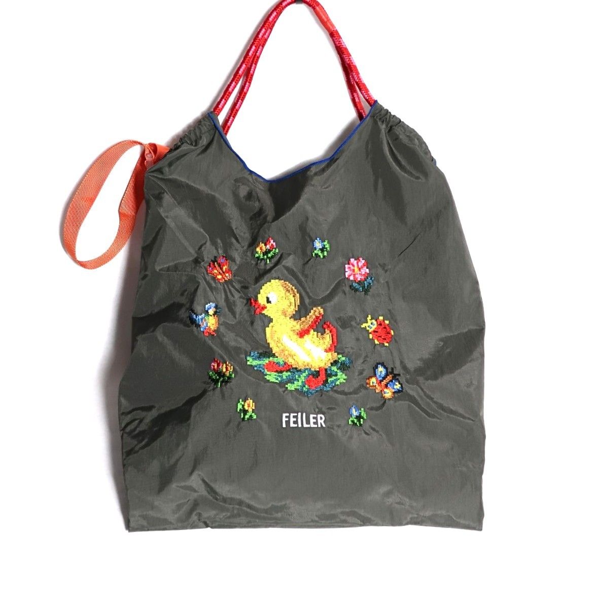 フェイラー×ボールアンドチェーン☆可愛いアヒル刺しゅう♪ ハイジ