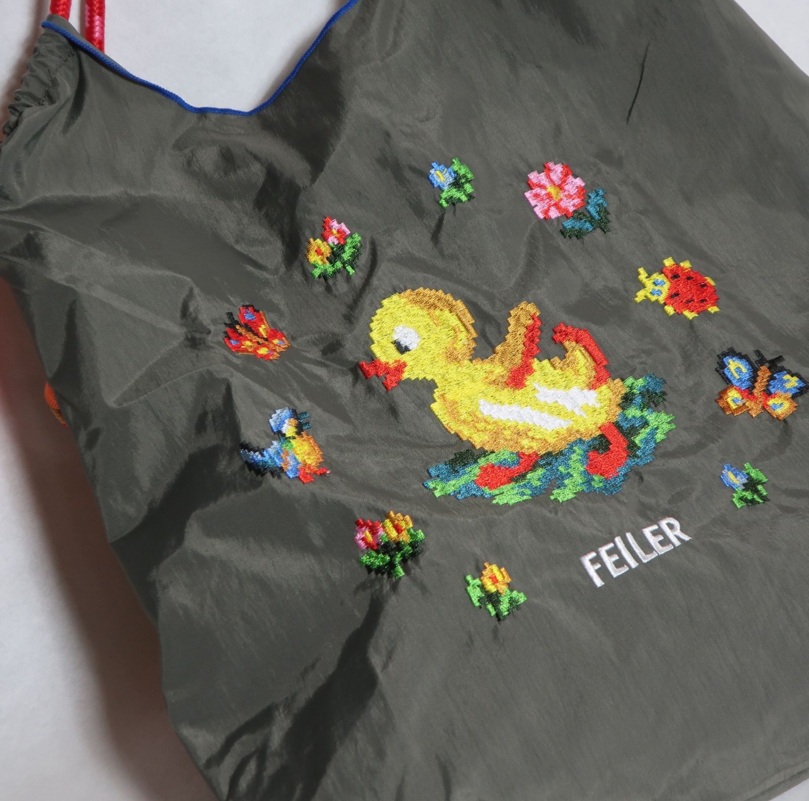 フェイラー×ボールアンドチェーン☆可愛いアヒル刺しゅう♪ ハイジ