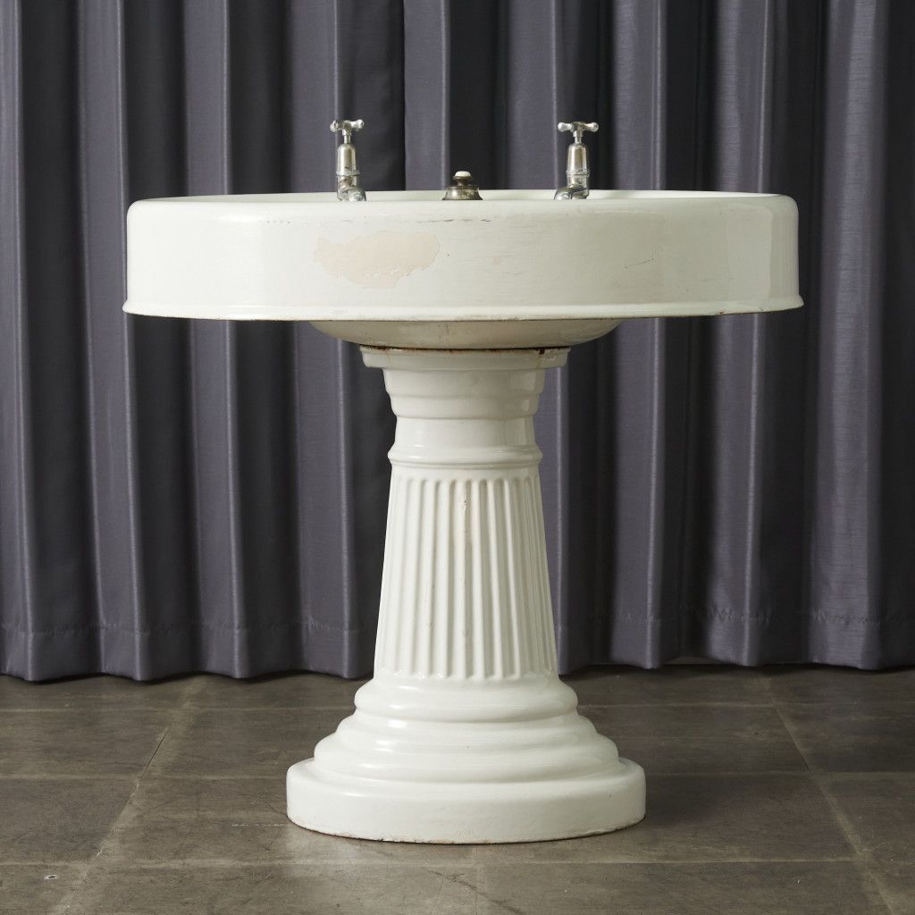 クラシック ウォッシュスタンド 洗面台 ヴィンテージ 琺瑯 ホーロー