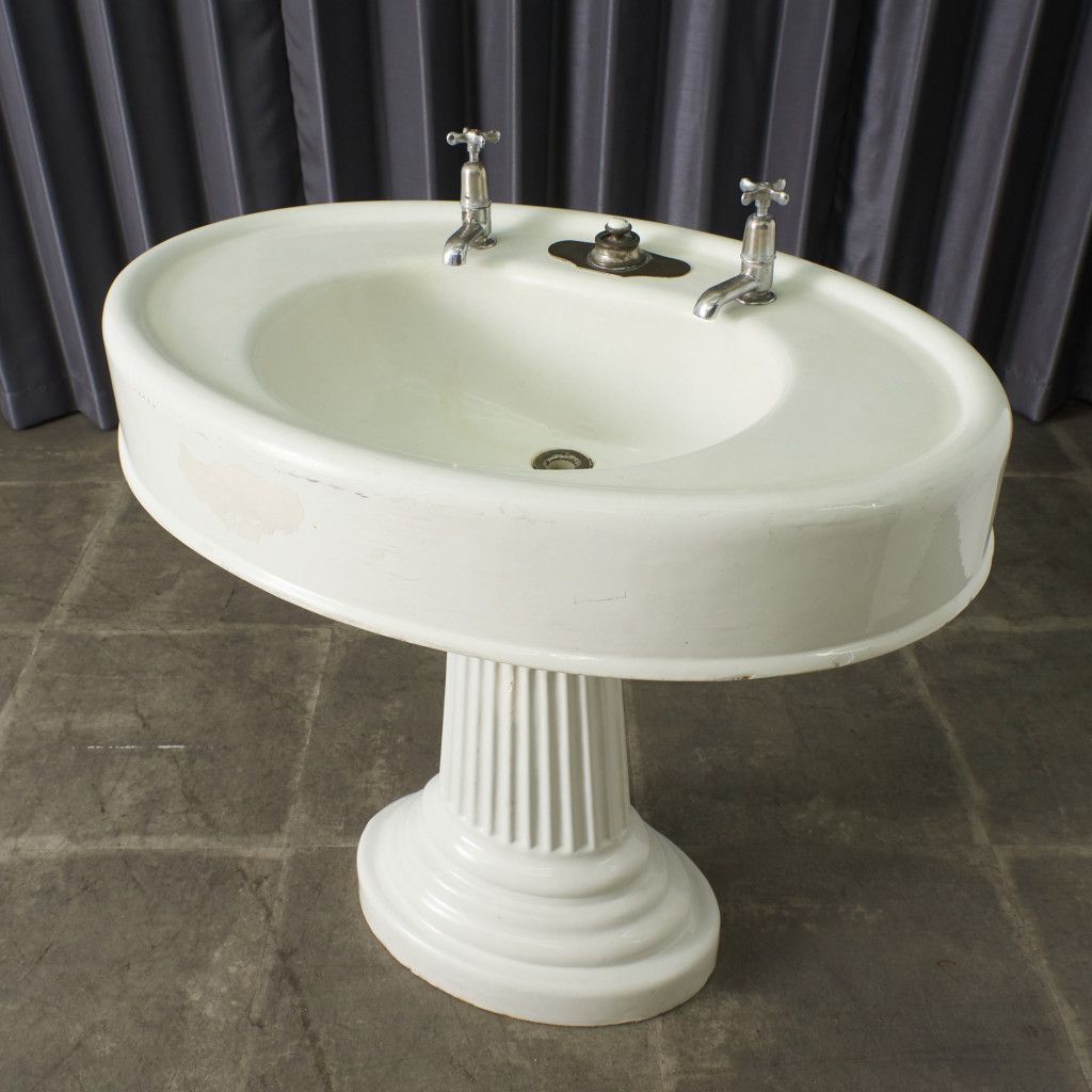 クラシック ウォッシュスタンド 洗面台 ヴィンテージ 琺瑯 ホーロー