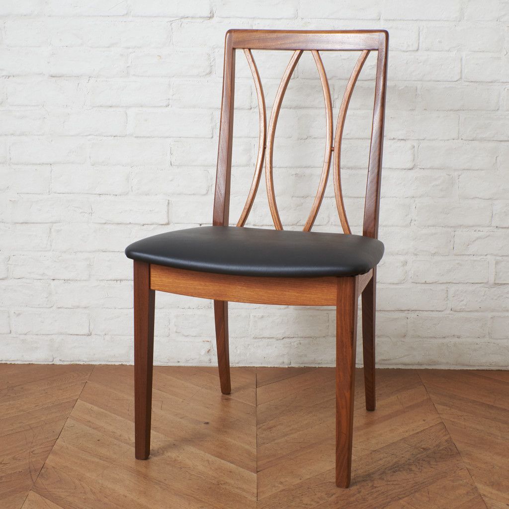 張替済 G-PLAN fresco カーブバックチェア チーク ヴィンテージ 英国