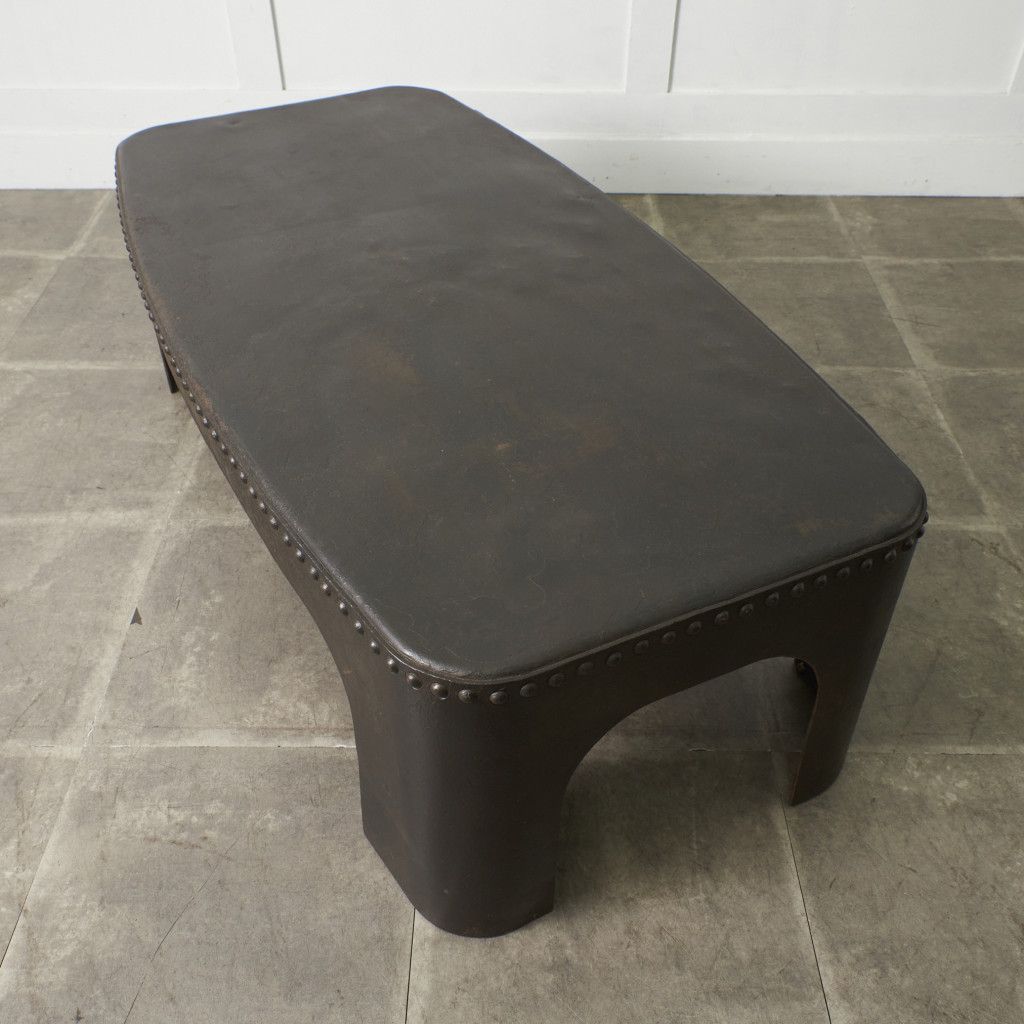 インダストリアル センターテーブル 鉄 アイアン 工業系 飾り台 ロー