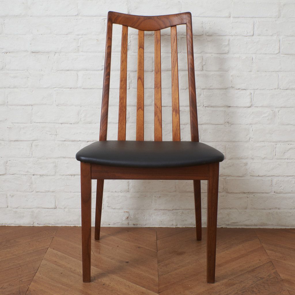張替済 G-Plan スラットバックチェア ヴィンテージ 英国 ジープラン