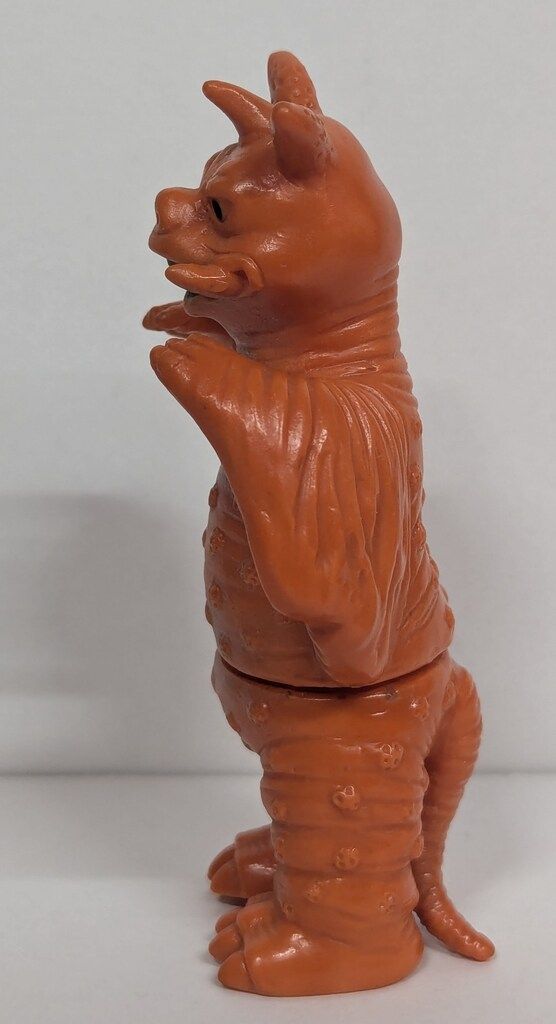 ブルマァク ミニ チャンドラー 95 mm 橙成型 銀塗装 95ｍｍ