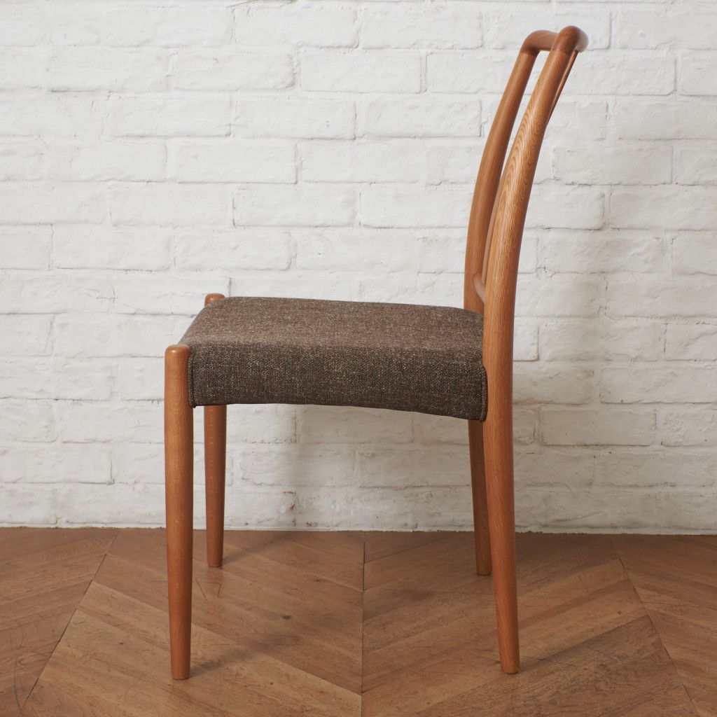 張替済 日進木工 GROW ダイニングチェア Natural Brown イス チェア