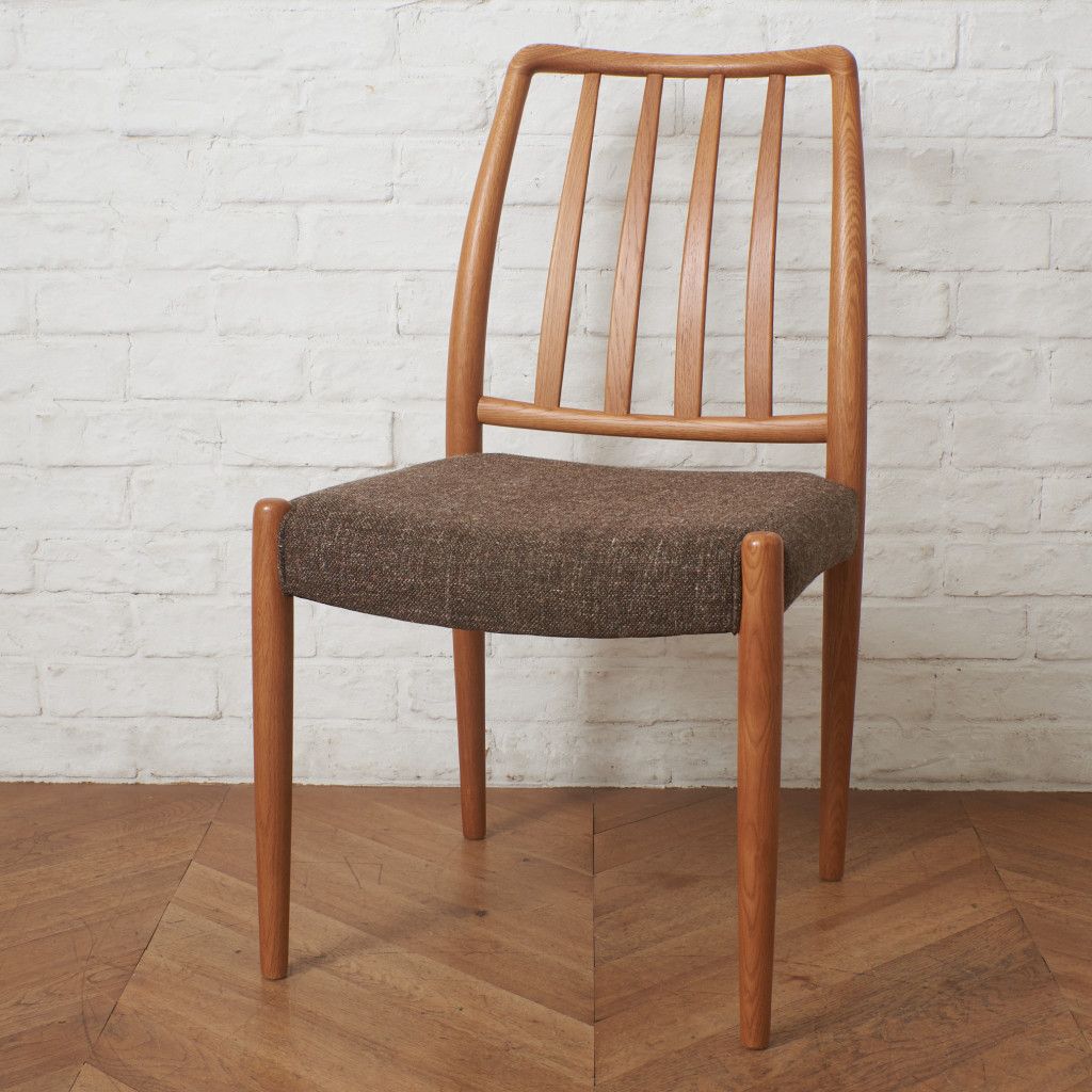 張替済 日進木工 GROW ダイニングチェア Natural Brown イス チェア