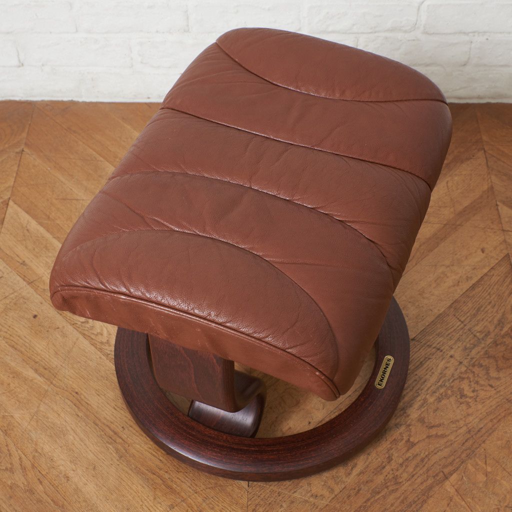 93536★エコーネス オットマン 北欧 本革 スツール ekornes 93536☆エコーネス オットマン 北欧 本革 スツール ekornes