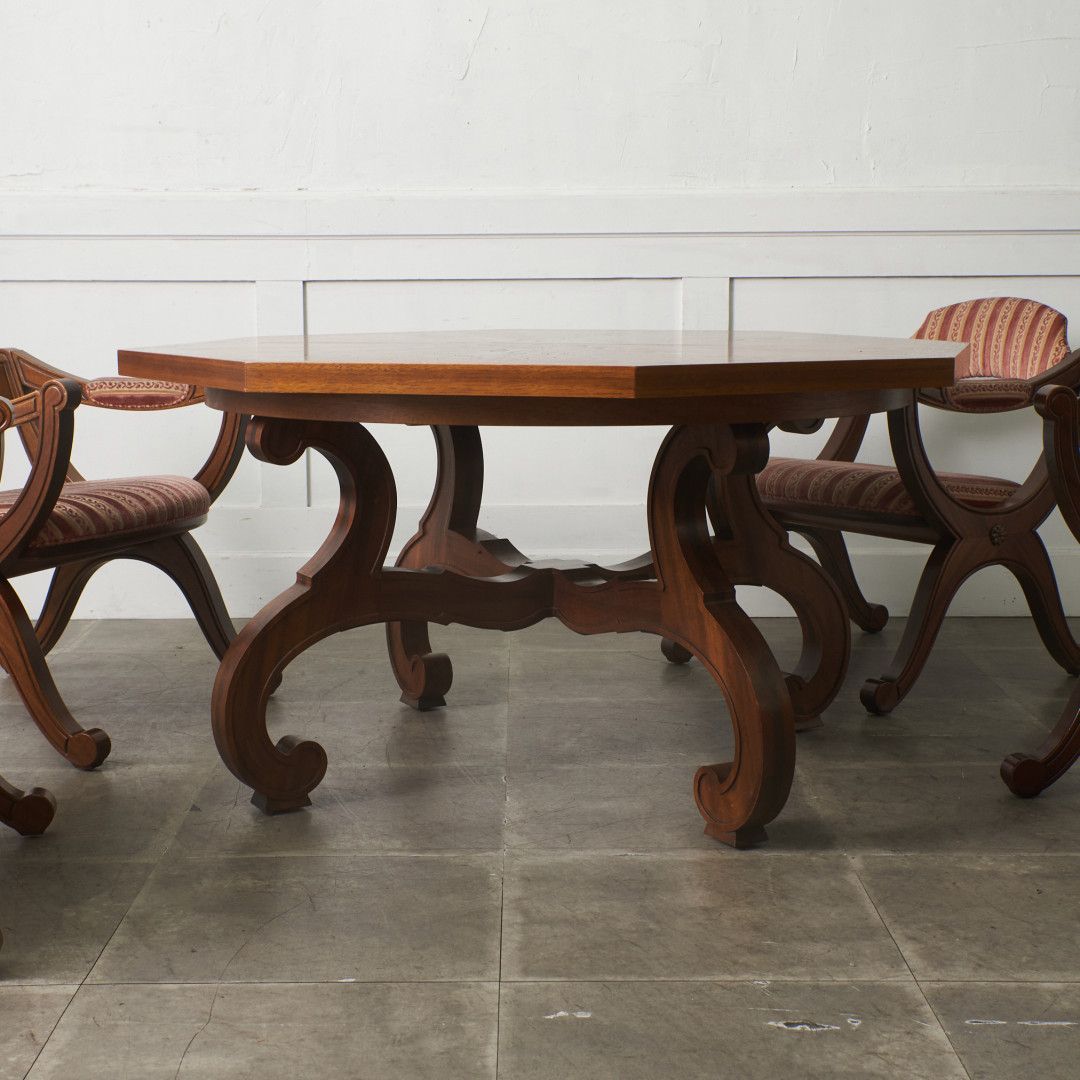 Drexel Heritage パーティーテーブル 伸長式 拡張 ダイニングテーブル