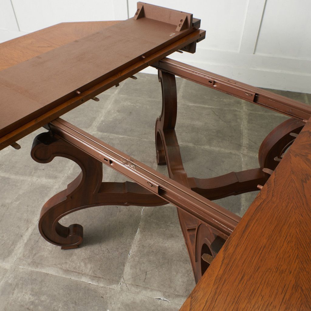 Drexel Heritage パーティーテーブル 伸長式 拡張 ダイニングテーブル