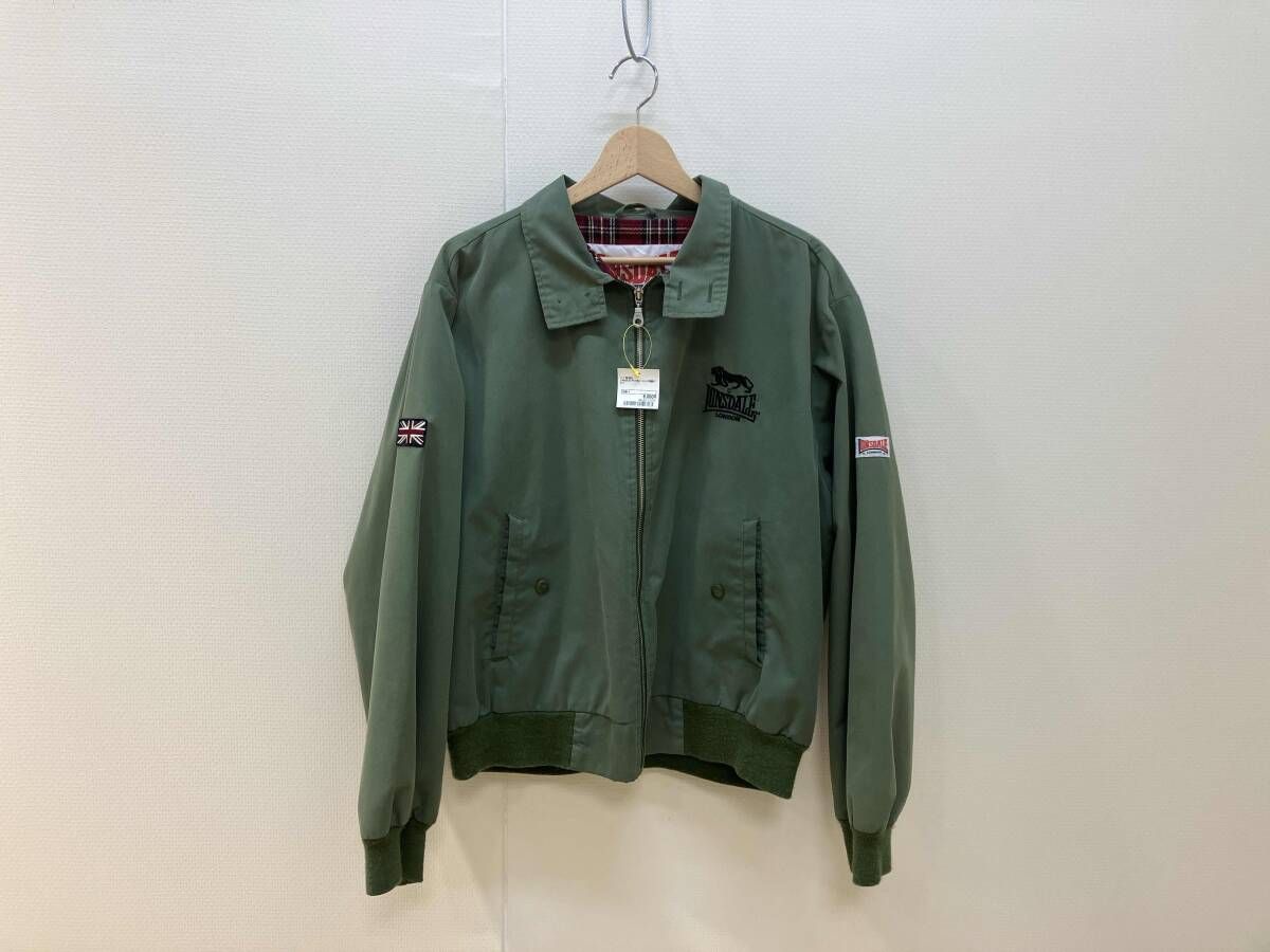 LONSDALE ロンズデール ハリントンジャケット ジップアップブルゾン L