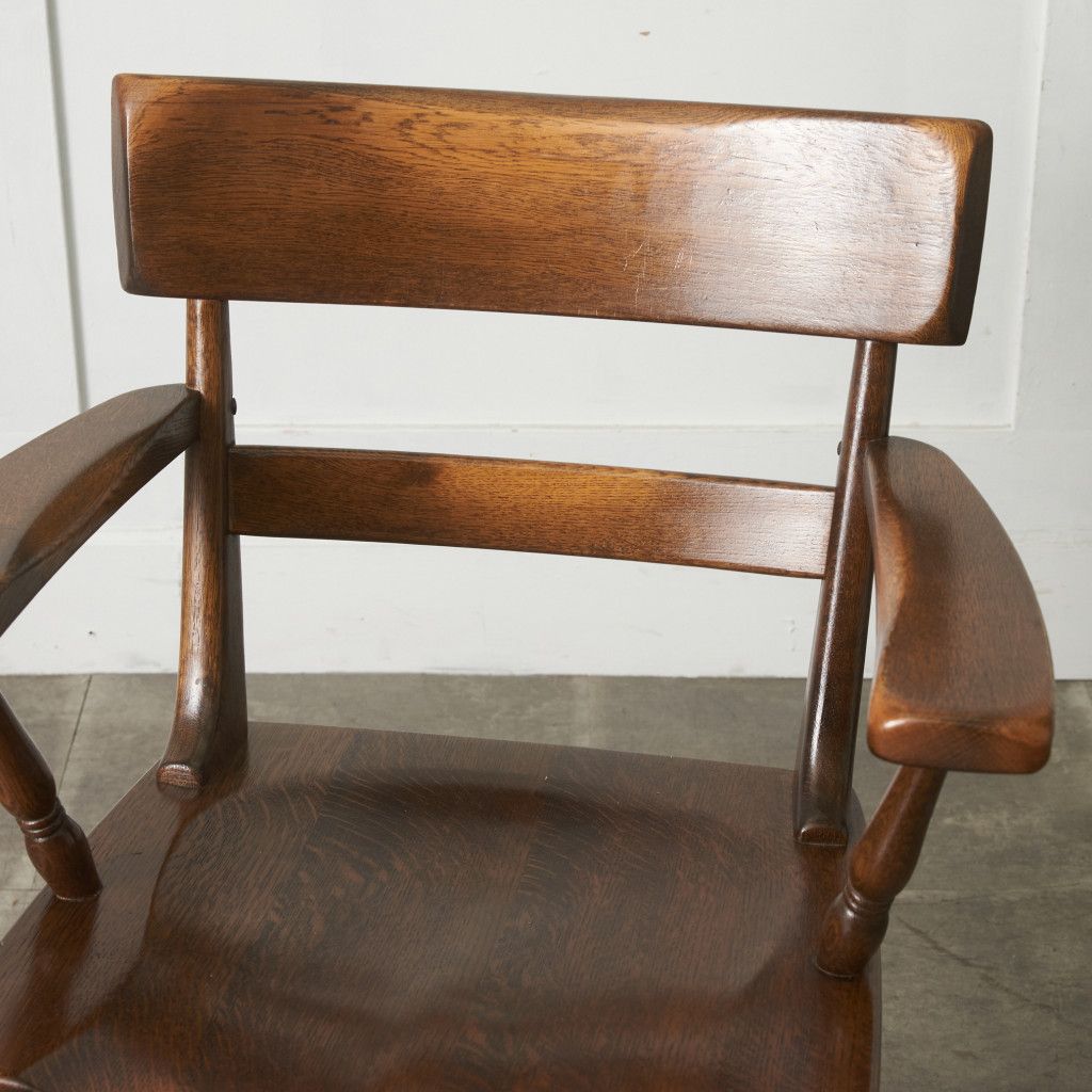 飛騨高山 柏木工 アームチェア K133 WILDERNESS オーク 無垢材