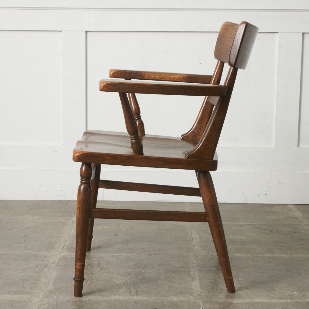 飛騨高山 柏木工 アームチェア K133 WILDERNESS オーク 無垢材