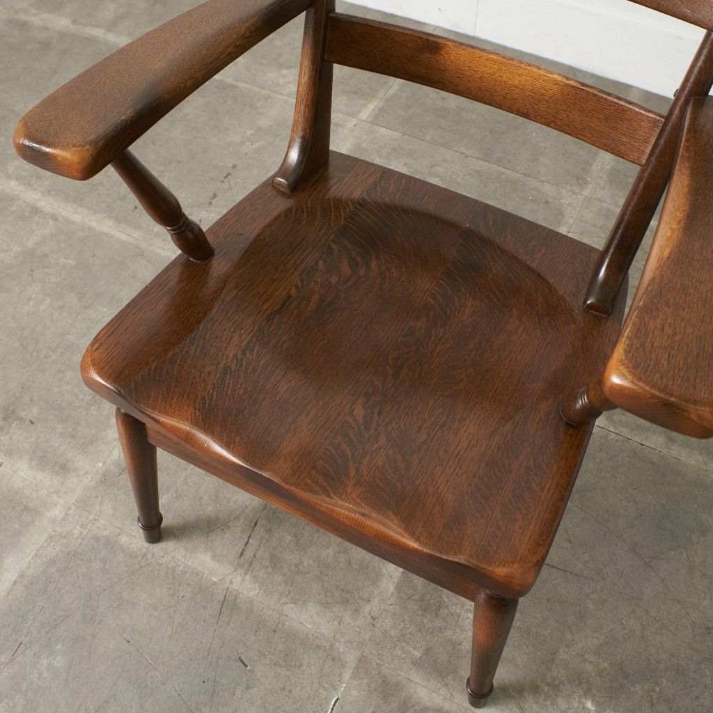 飛騨高山 柏木工 アームチェア K133 WILDERNESS オーク 無垢材