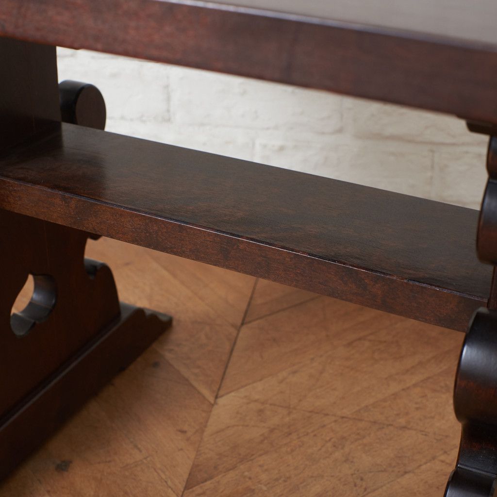 定価13万 松本民芸家具 #14型茶卓 II サイドテーブル ミズメザクラ