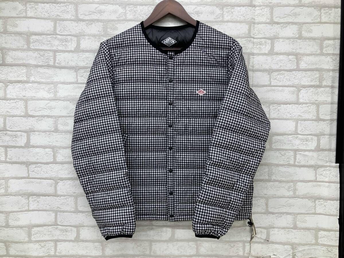 ダントン ノーカラーダウンジャケット グレー 42 Danton（ダントン） ジャケット 42 グレー メンズ : ZOZOTOWN Yahoo!店