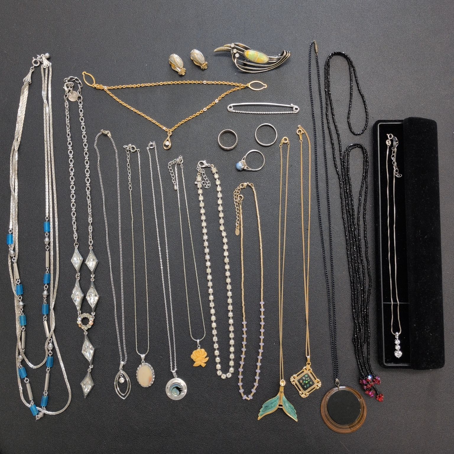 遺品整理まとめて□62】ジュエリー 20点 MONET SILVER ネックレス