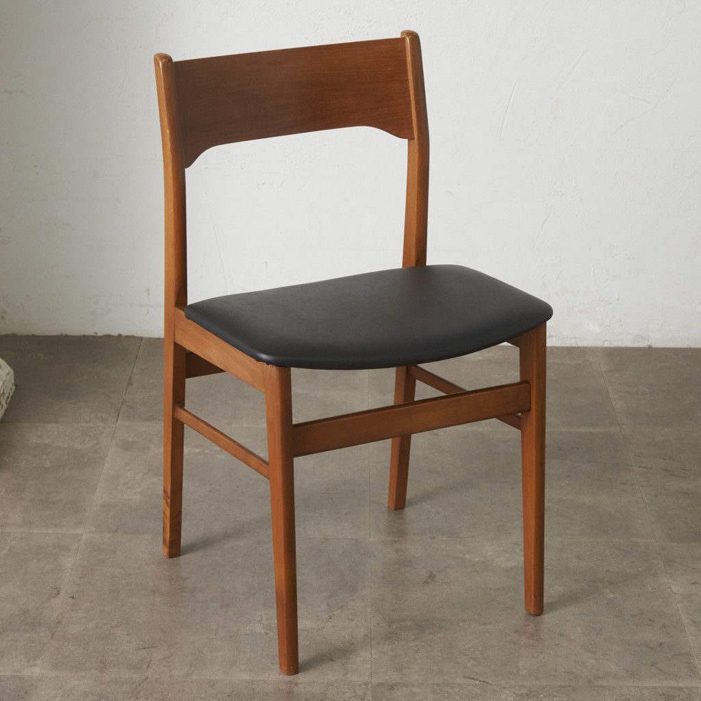 張替済 英国 ヴィンテージ ダイニングチェア 椅子 チーク 天然木 北欧