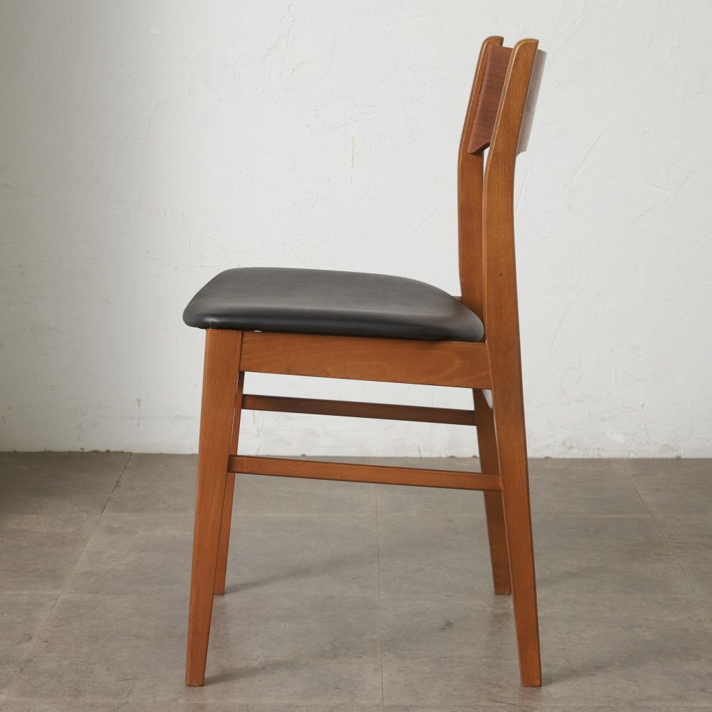 張替済 英国 ヴィンテージ ダイニングチェア 椅子 チーク 天然木 北欧