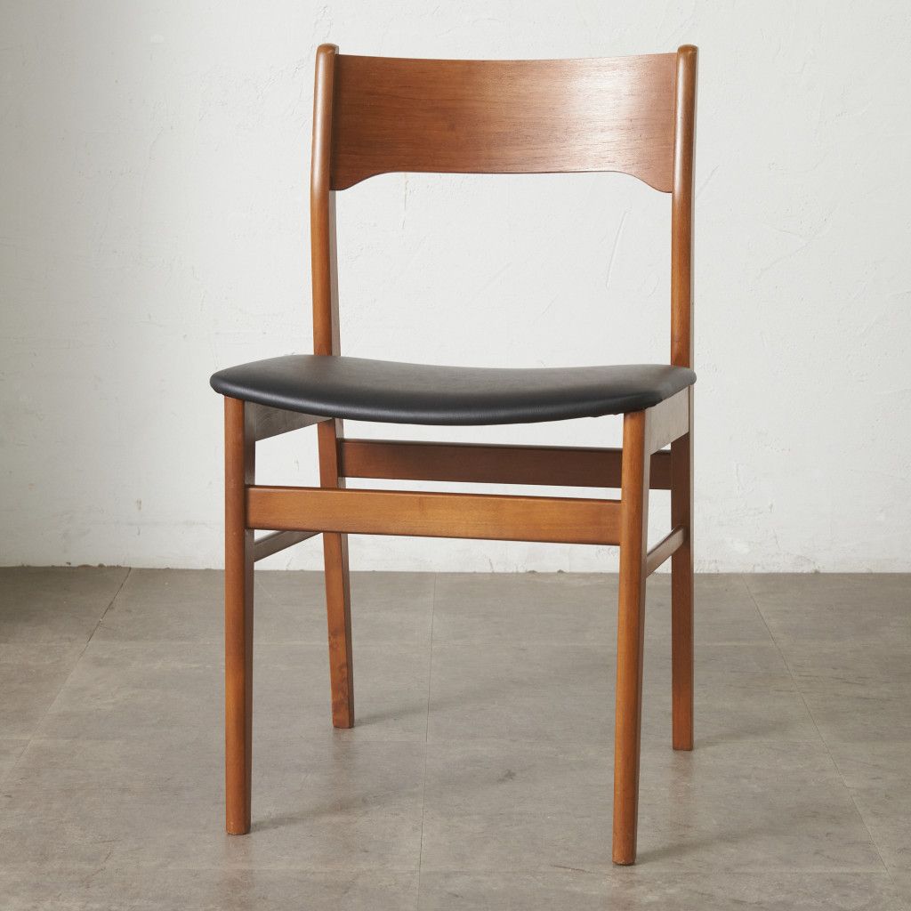 張替済 英国 ヴィンテージ ダイニングチェア 椅子 チーク 天然木 北欧