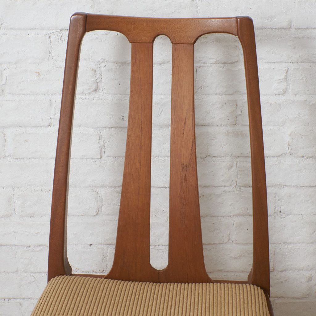 張替済 nathan ダイニングチェア ヴィンテージ チーク 椅子 ハイバック