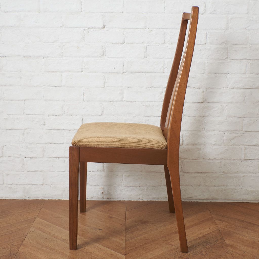 張替済 nathan ダイニングチェア ヴィンテージ チーク 椅子 ハイバック