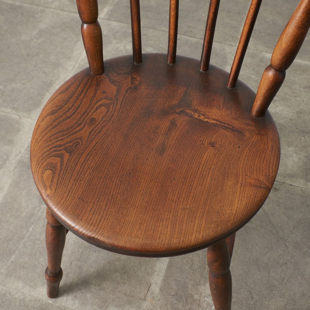 L3705-62-2 英国アンティーク アイベックスチェア キッチンチェア 剝離 英国 アンティーク アイベックスチェア エルム ビーチ ウィンザー