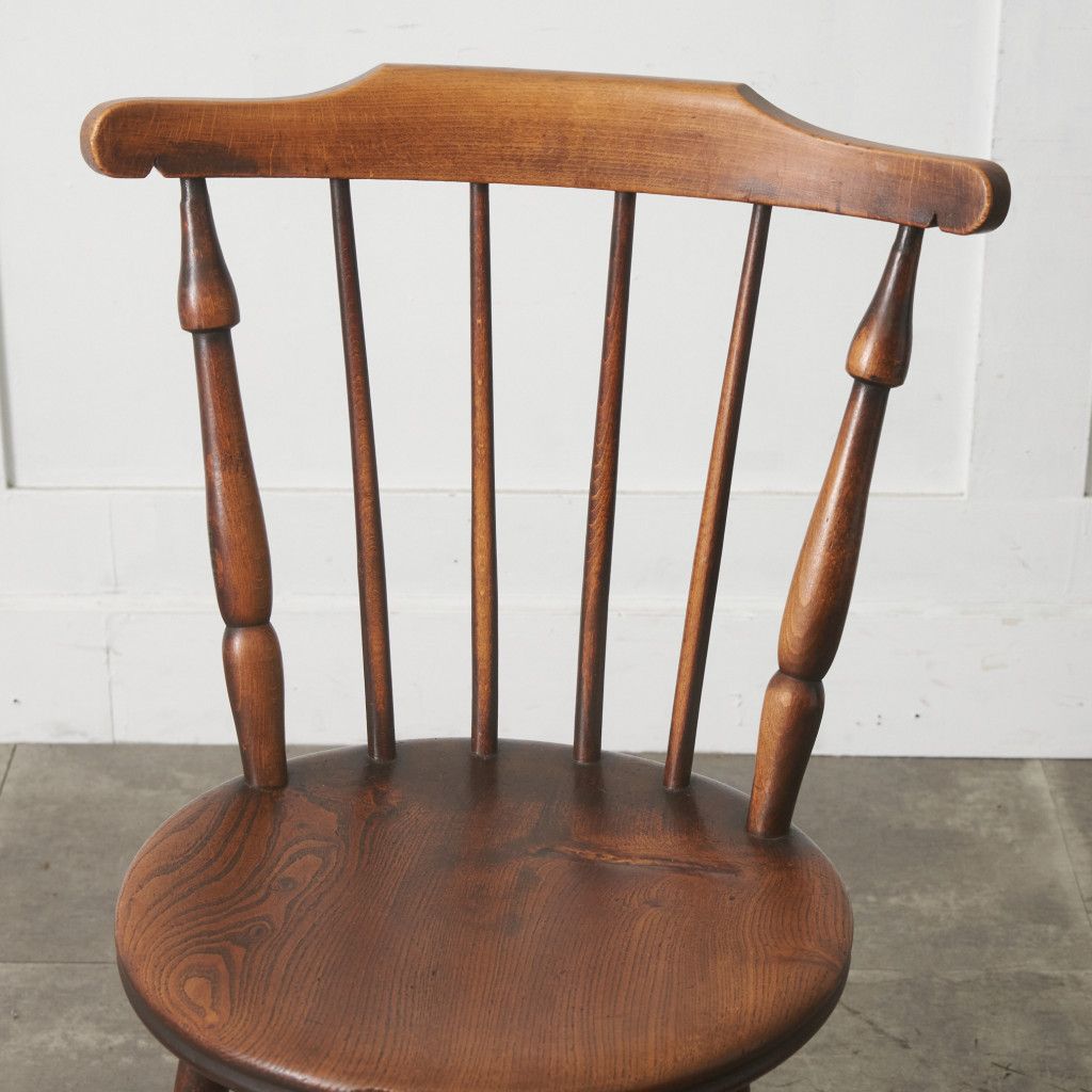 L3705-62-2 英国アンティーク アイベックスチェア キッチンチェア 剝離 英国 アンティーク アイベックスチェア エルム ビーチ ウィンザー