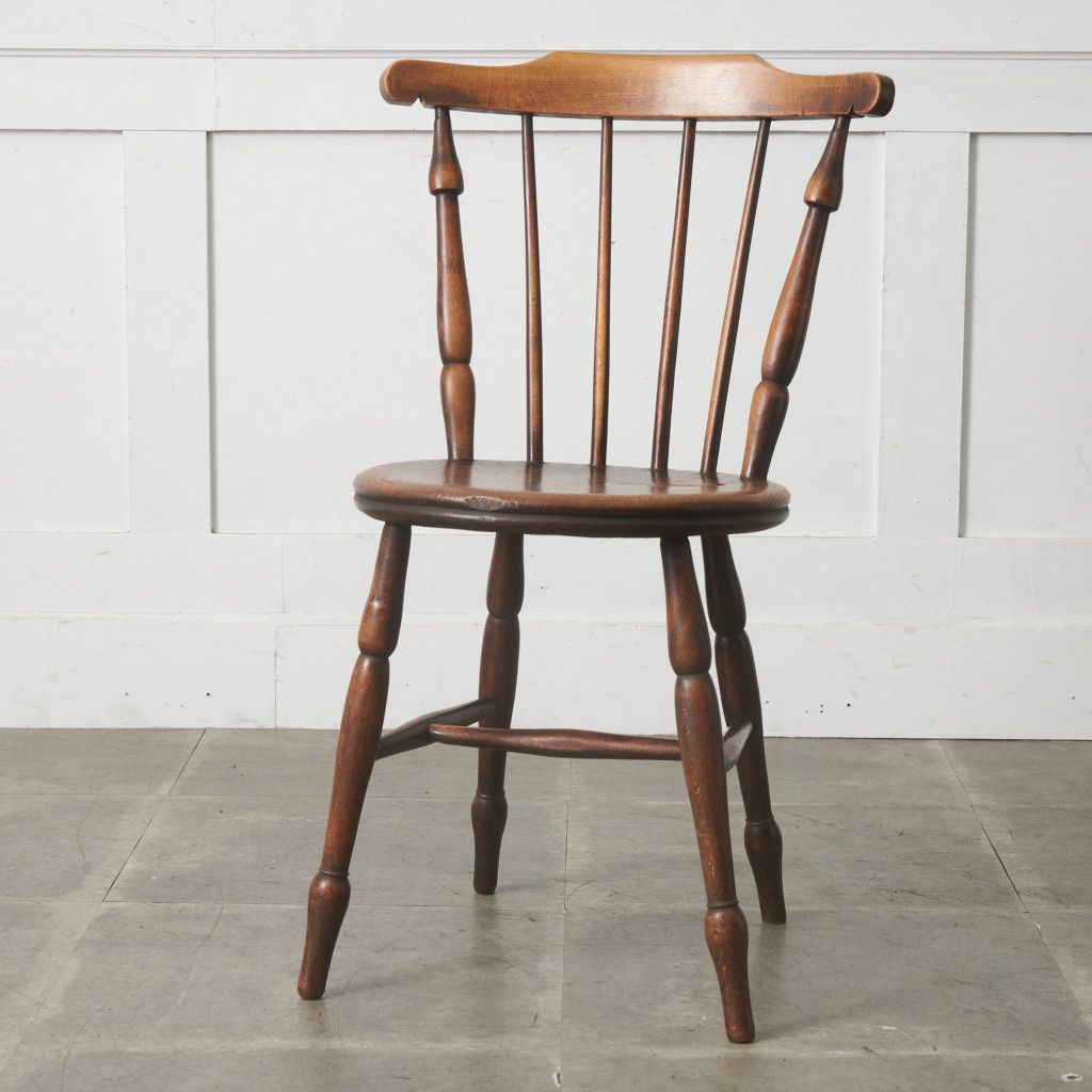 英国 アンティーク アイベックスチェア エルム ビーチ ウィンザー