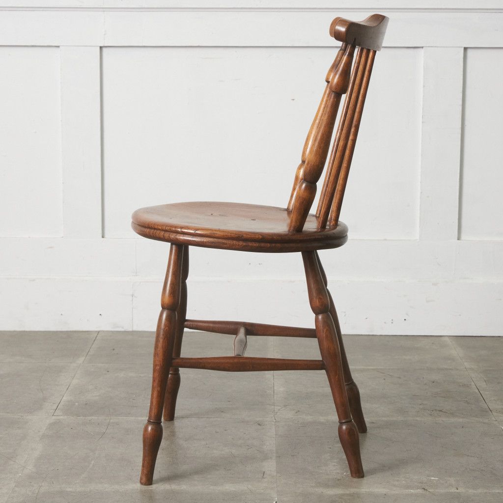 英国 アンティーク アイベックスチェア エルム ビーチ ウィンザー