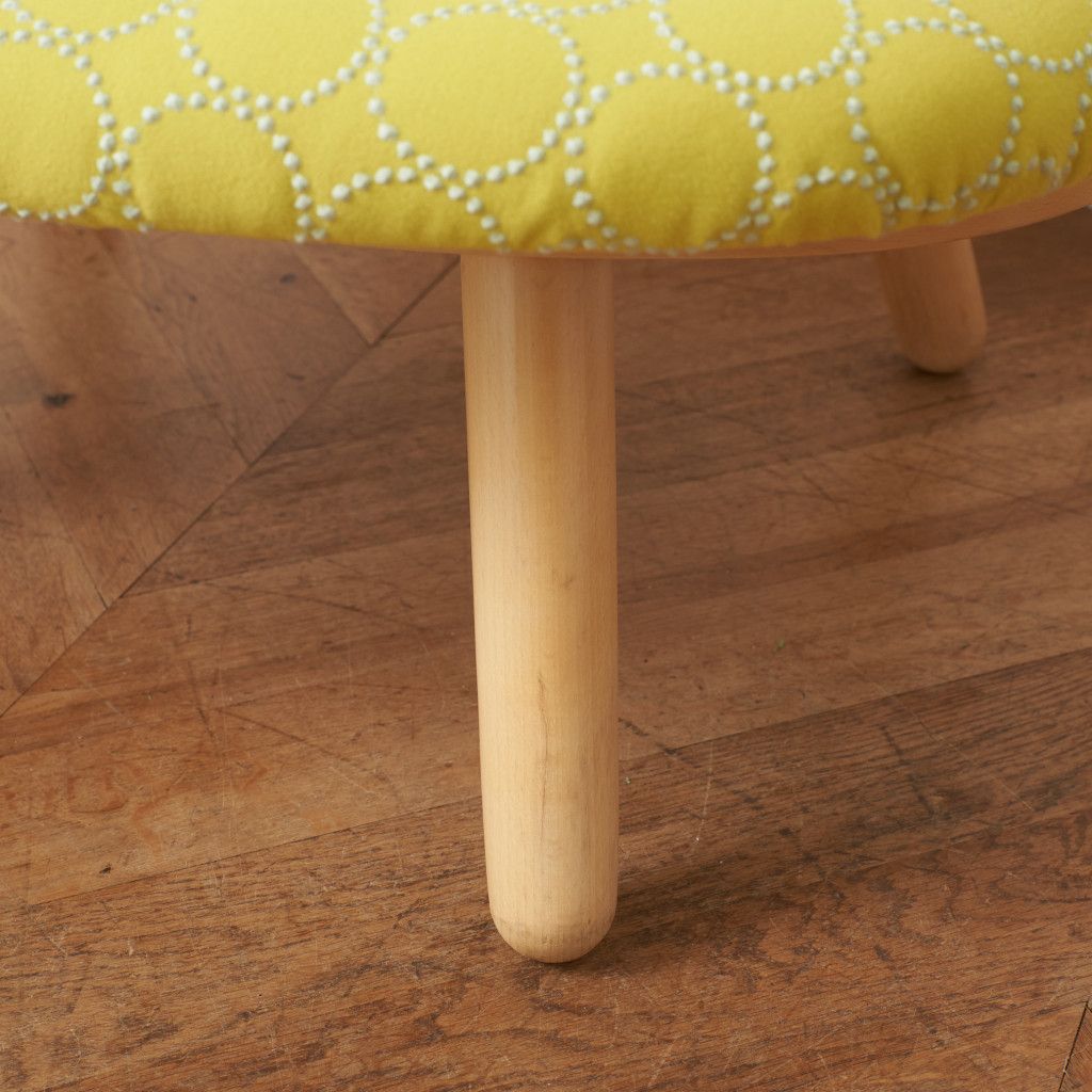 ミナペルホネン タンバリン 張替済 天童木工 スポークチェア 豊口克平