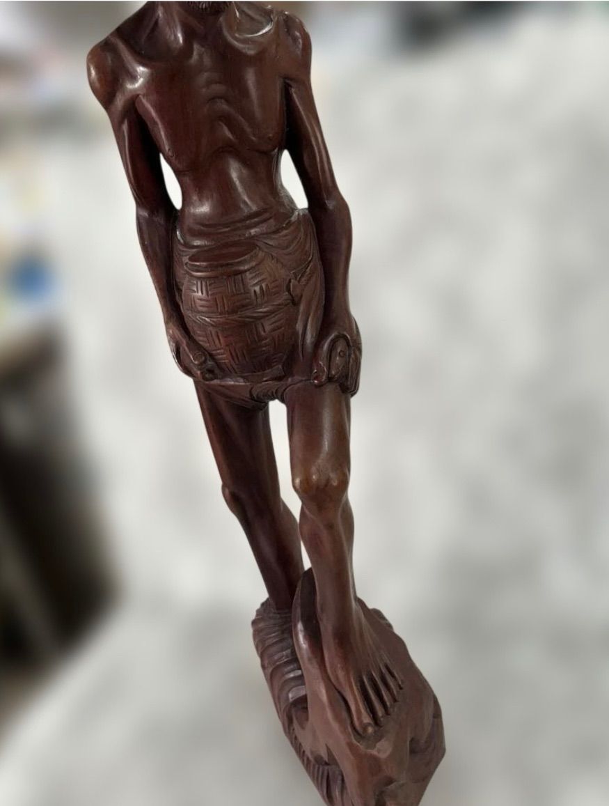 専用　インドネシア　バリ　木製彫刻 ヴィンテージ インドネシア バリ島 民芸品 木彫り 木製 彫刻 オブジェ