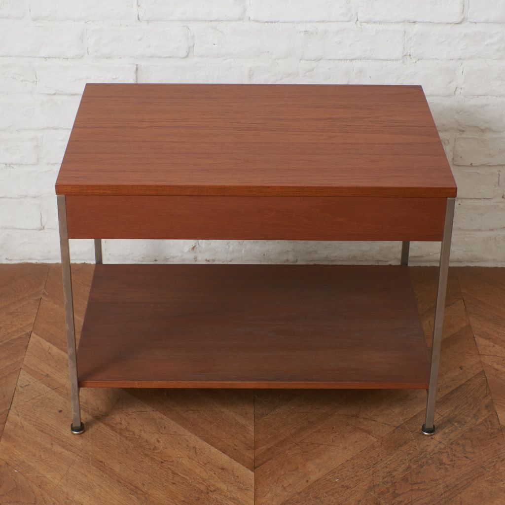 Herman Miller ネルソン サイドテーブル ヴィンテージ チーク ロー