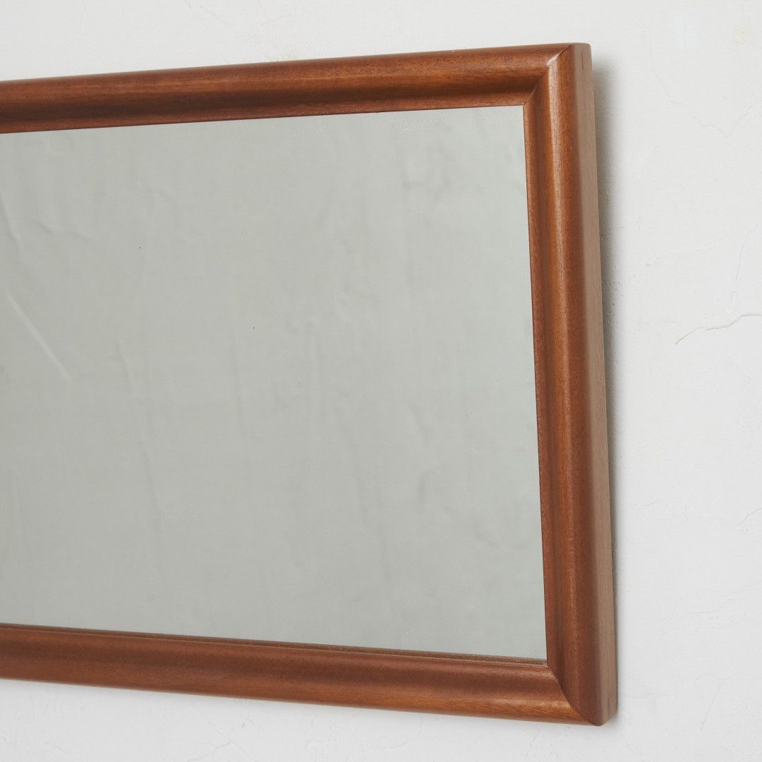 ヴィンテージ　ラウンド　ウォールミラー　レトロモダン壁掛け鏡　ミッドセンチュリー Round Mirror L ミラー 鏡 壁掛け インテリア ウォール ミッド