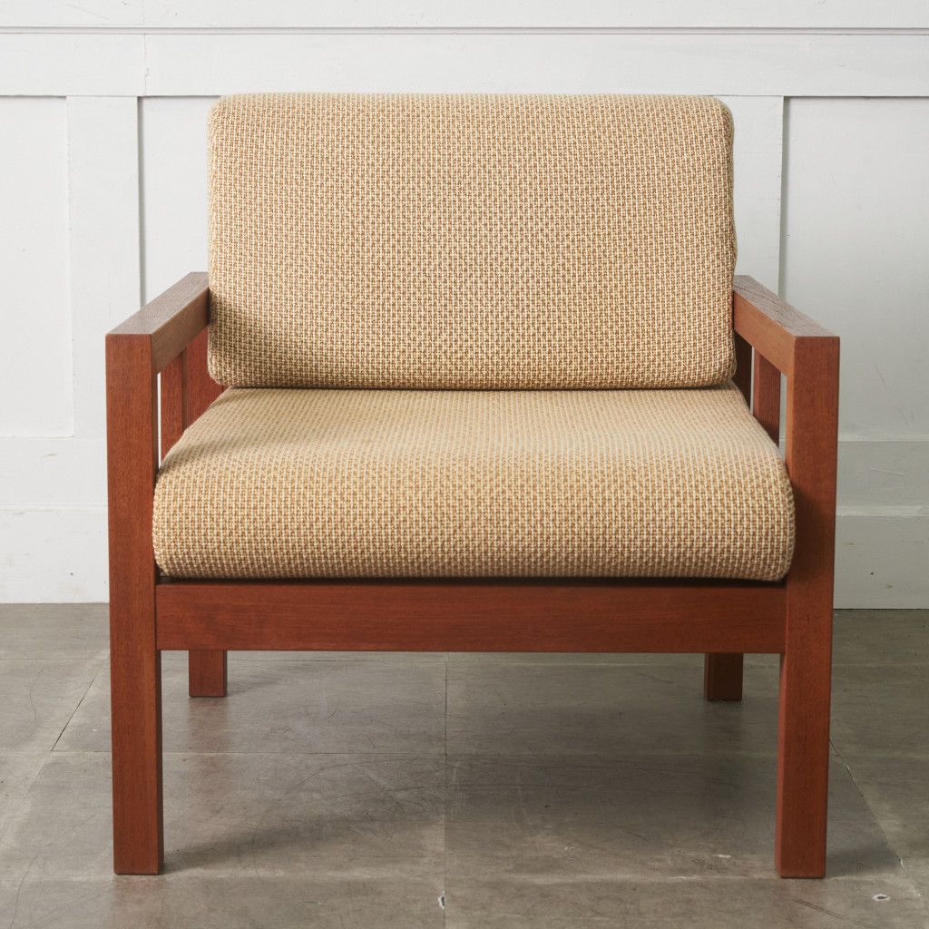 ヴィンテージ ラウンジチェア チーク 木製 1人掛け ソファ 北欧