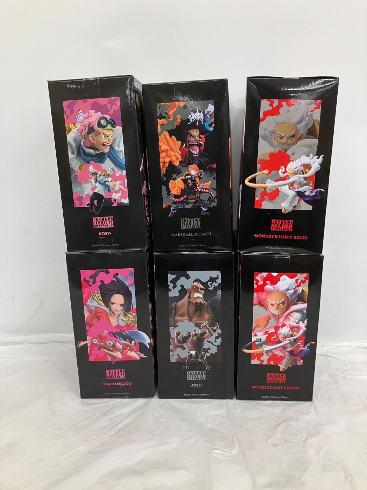 未開封 ワンピース ONE PIECE BATTLERECORDCOLLECTION 6種セット
