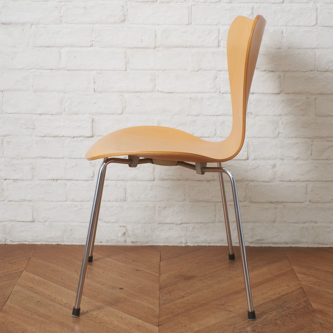 正規品 Fritz Hansen セブンチェア 3107 ビーチ 名作 椅子 北欧