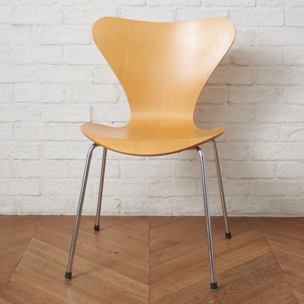 正規品 Fritz Hansen セブンチェア 3107 ビーチ 名作 椅子 北欧