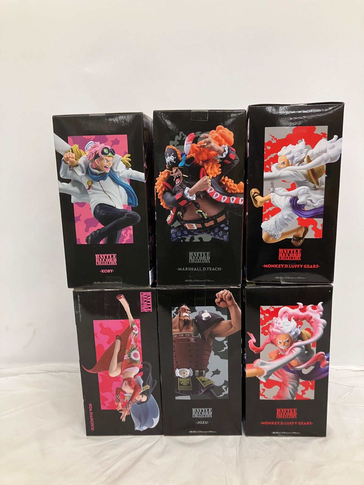 未開封 ワンピース ONE PIECE BATTLERECORDCOLLECTION 6種セット