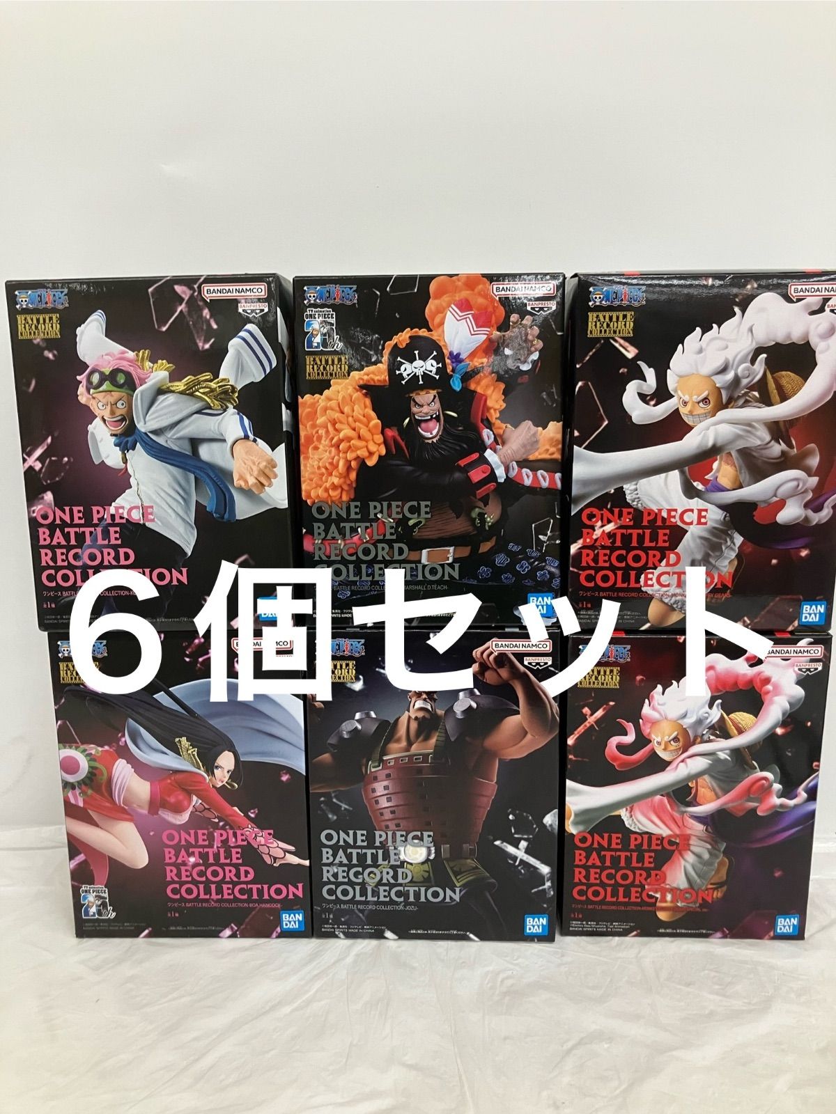 未開封 ワンピース ONE PIECE BATTLERECORDCOLLECTION 6種セット