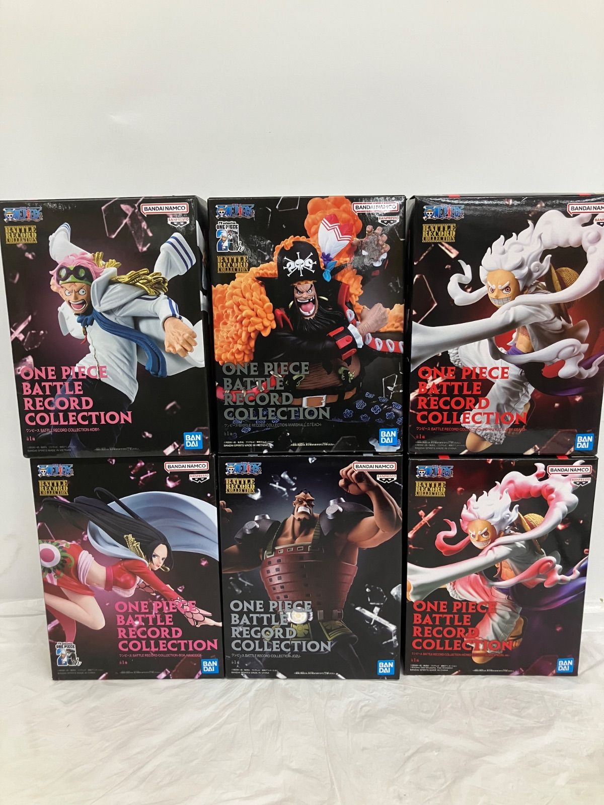 未開封 ワンピース ONE PIECE BATTLERECORDCOLLECTION 6種セット