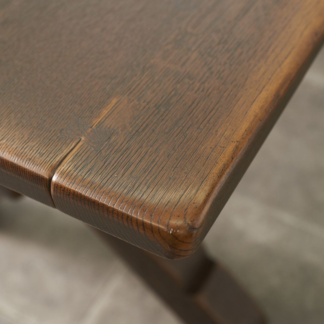 飛騨産業 キツツキ PROVINCIAL タバーンテーブル Xフレーム 無垢材